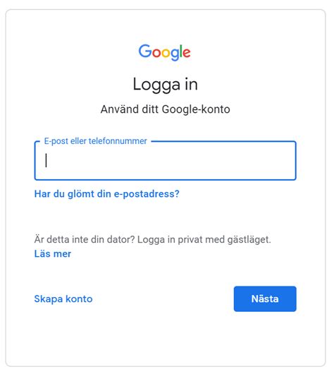 skapa google konto|Gmail: Privat och säker e.